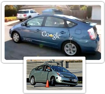 Voiture sans conducteur Google