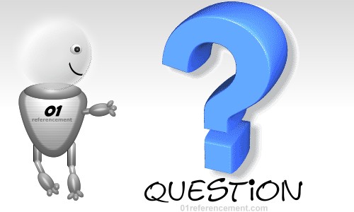 Image personnage robotique - Question reponse