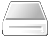 Logo disque dur et stockage en ligne
