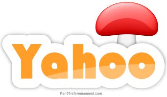 Image de Yahoo et avec un champignon rouge
