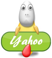 Image Yahoo dans une barre verte