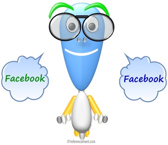 image facebook social