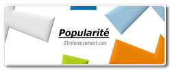 La popularité de son site Web