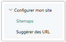 Configurer son site Web