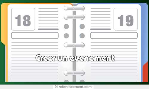 Creer un evenement