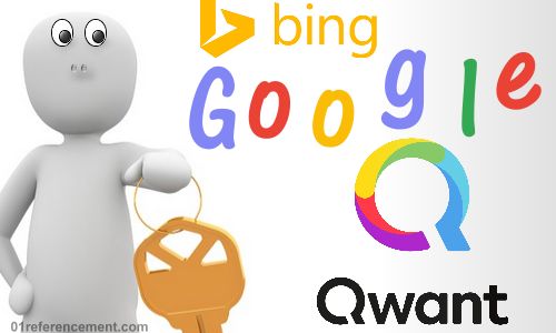 Outil de recherche - Google et Bing Qwant