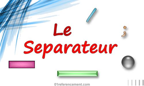 image separateur url avec tiret point et virgule