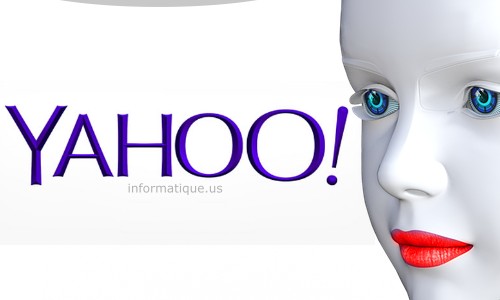 Image de robot et Yahoo